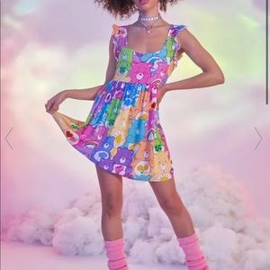 Dolls Kill x Care Bears DREAM CHASER BABYDOLL DRESS